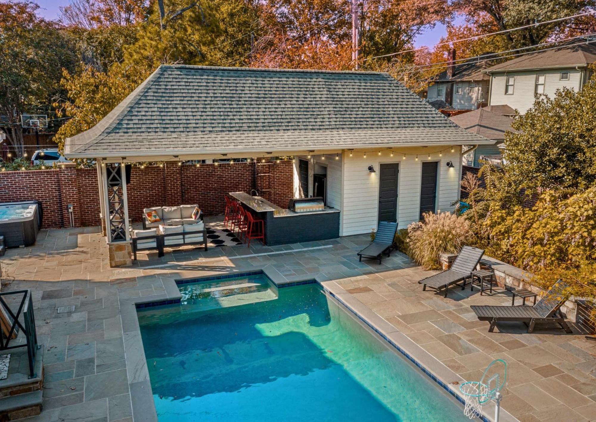 Pool Outdoor Tv Fire Pit Game Holiday home Memphis